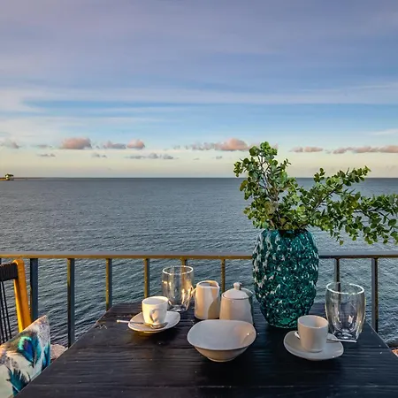 Strandfeder - Moderne Ostsee-Ferienwohnung Fuer Drei Im Ostseeresort Olpenitz Buitenkant foto