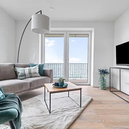 Strandfeder - Moderne Ostsee-Ferienwohnung Fuer Drei Im Ostseeresort Olpenitz Buitenkant foto
